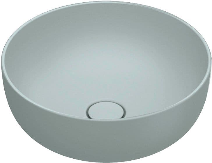 VASQUA A POSER SFERA CATALANO CATAGLAZE+ DIAMETRE 42 H16 SANS TROP-PLEIN ACQUA SATINATO