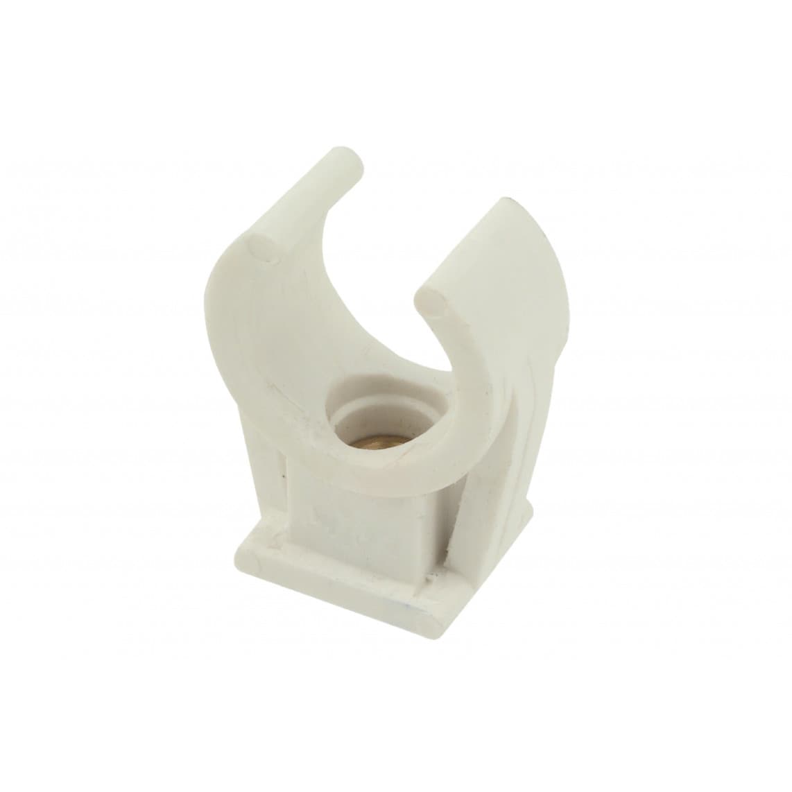 989185117 clip de fixation pour tube, simple, 28 mm, avec manchon fileté M6