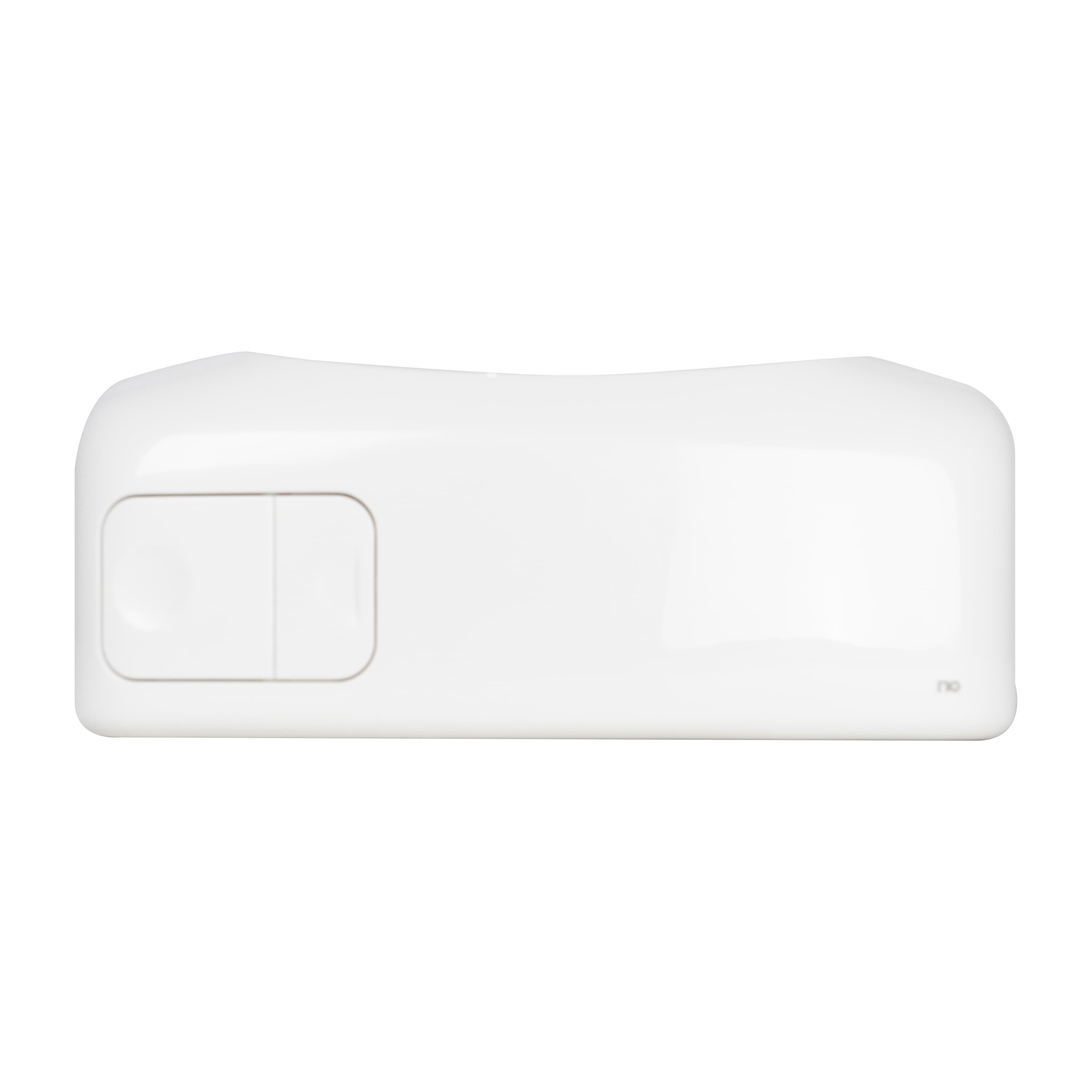 ALONI SAFORO RÉSERVOIR DE CHASSE D'EAU - DOUBLE CHASSE 3/6 L - ÉCONOMIE D'EAU - PLASTIQUE - BLANC BRILLANT