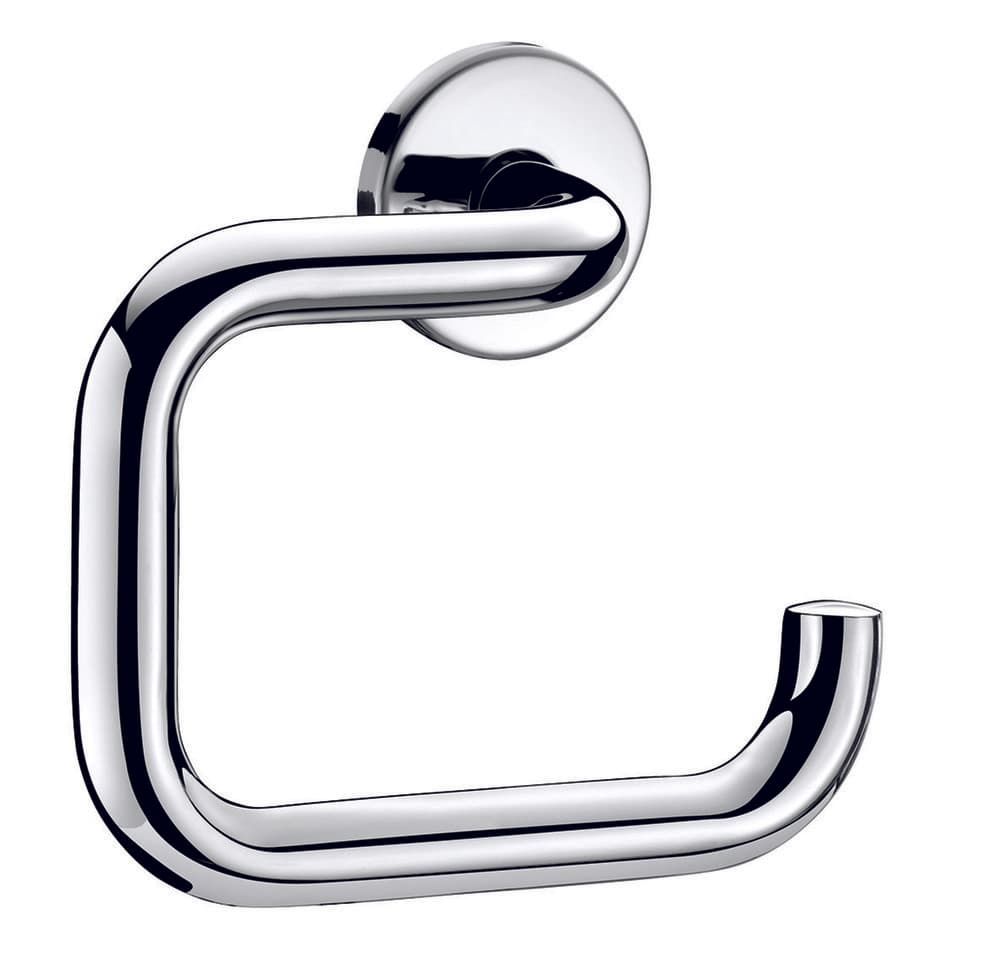 Delabie porte-papier WC en U inox poli brillant fixations invisibles