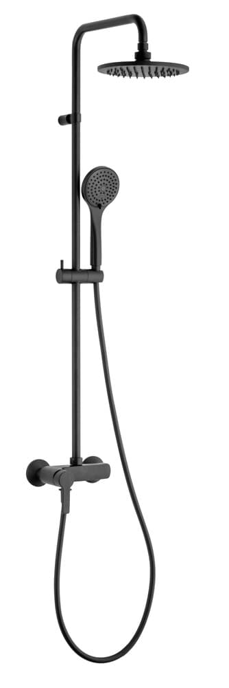 GO Van Marcke Paris système de douche noir mat