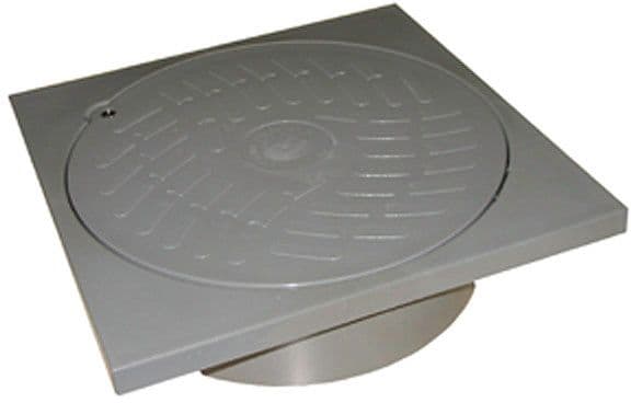 TAMPON FIXE+CADRE NICOLL     250MM GRIS