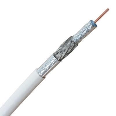 Câble coaxial Frnc6 Lsoh approuvé Telenet Pvc6 sur bobine de 500m classe CPR: CCA s1d1a1