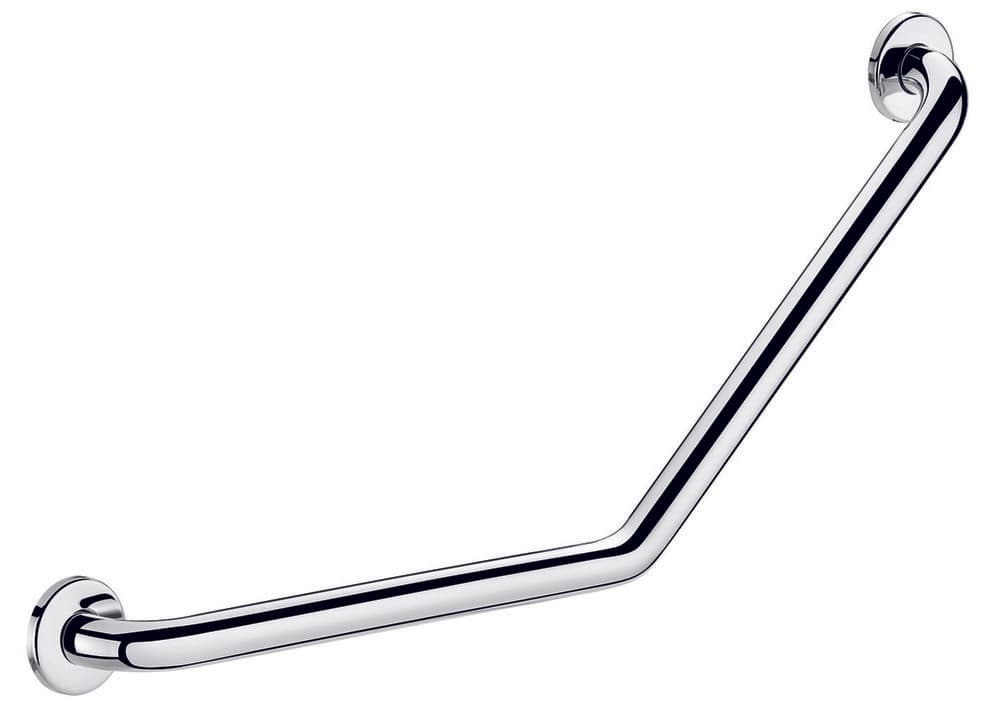 Delabie barre de maintien coude 135° D32 400x400mm inox poli satiné Ultrasatin