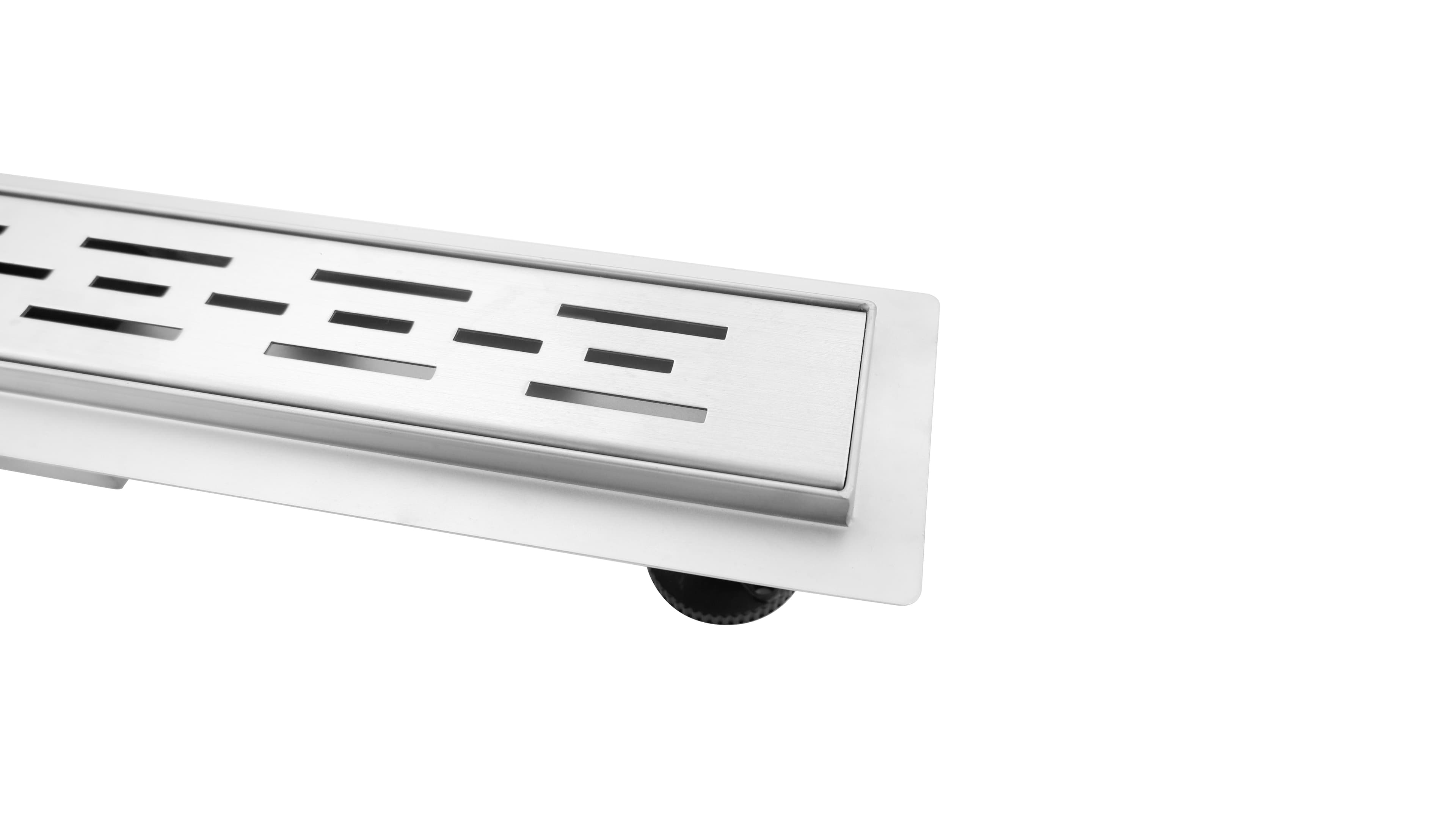 ALONI Shower Channel – With Grille – Complete – 100cm – Brushed Stainless Steel