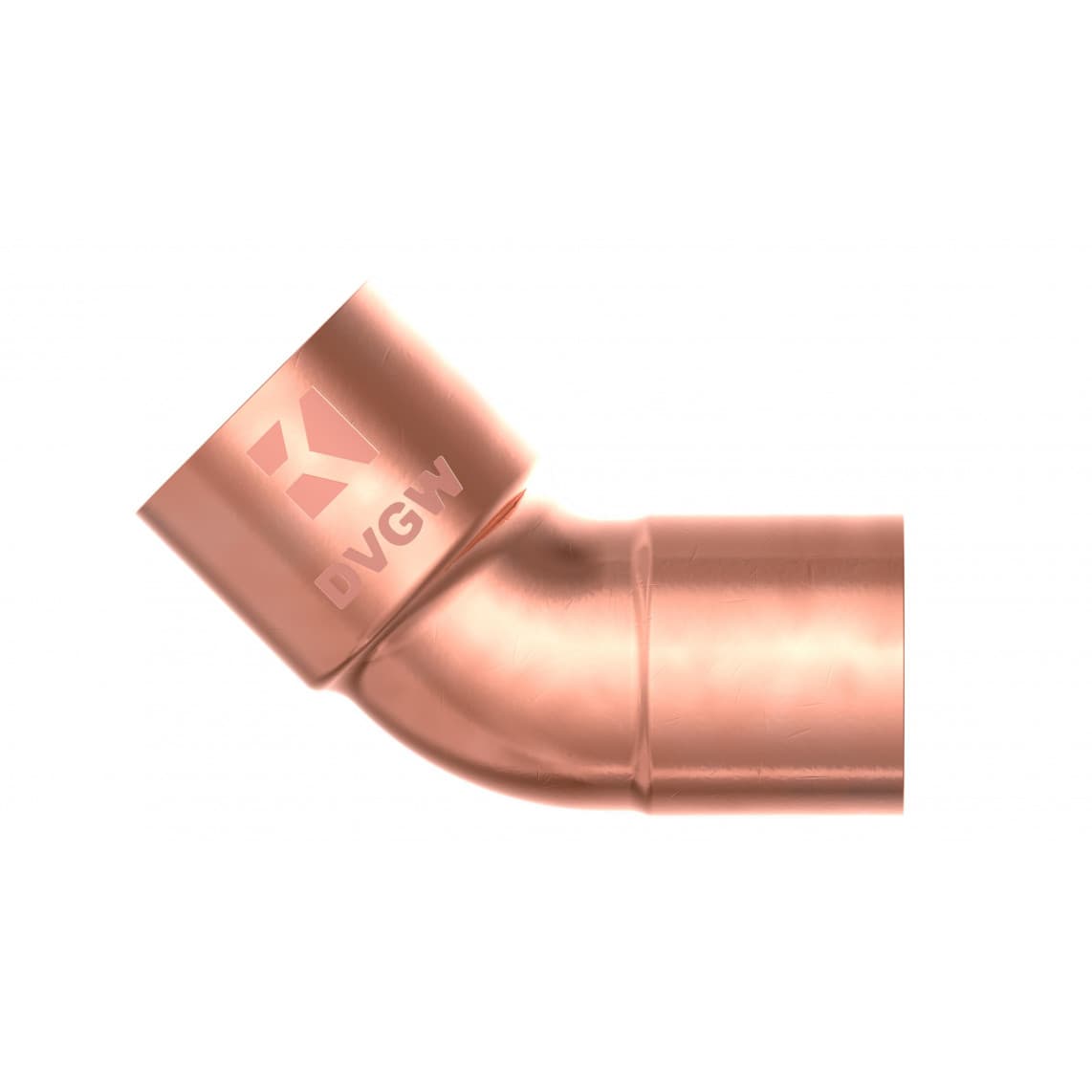 989145055 CU arc 45°, vierge, 28 mm, 1 manchon (5040)