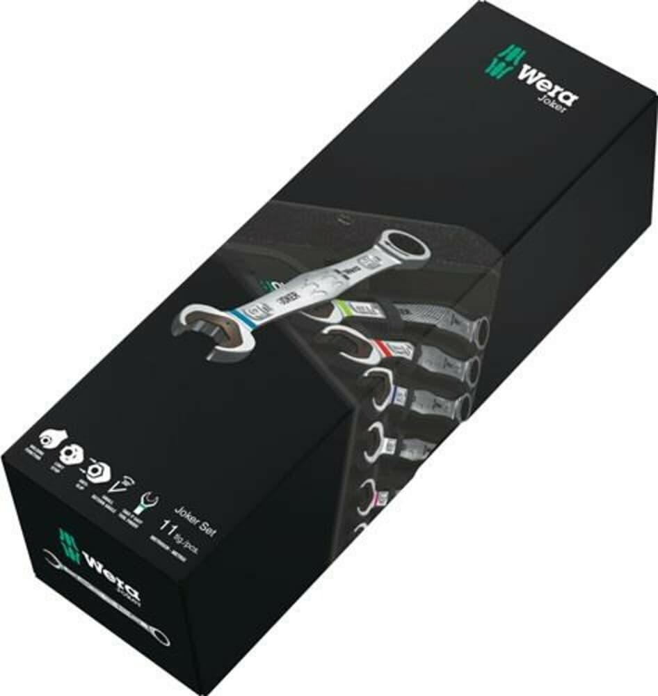 WERA JEU DE CLES A CLIQUET 4 PCS