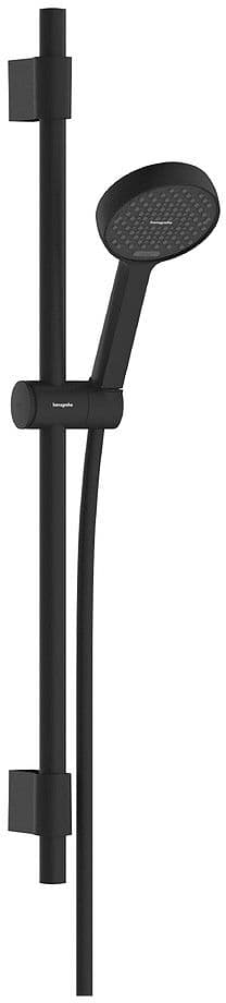 HG ACTIVERA GARNITURE DE DOUCHE 95 2JET ECOSMART VARIA 72CM NOIR MAT