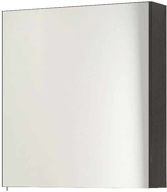 ARMOIRE DE TOILETTE FORM/CITA 1 PORT REVERSIBLE 60CM CHENE GRAPHIT