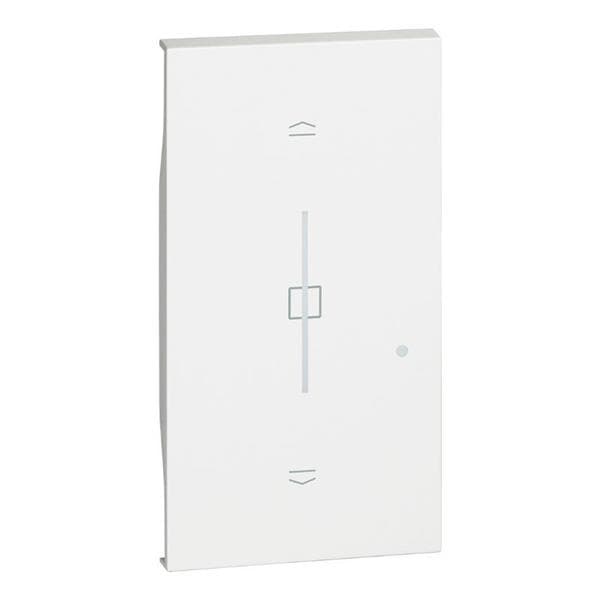 LNow WN - doigt interrupteur volet 2 modules finition Blanche