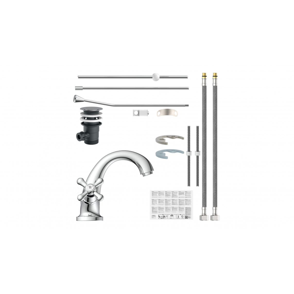33510 ELK Mitigeur lavabo, chromé