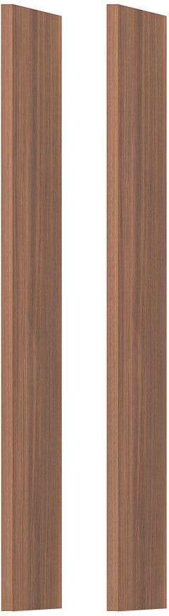 PAROI LATERALE POUR ARMOIRE DE TOILETTE MOLTO (SET 2 PIECES) NOYER