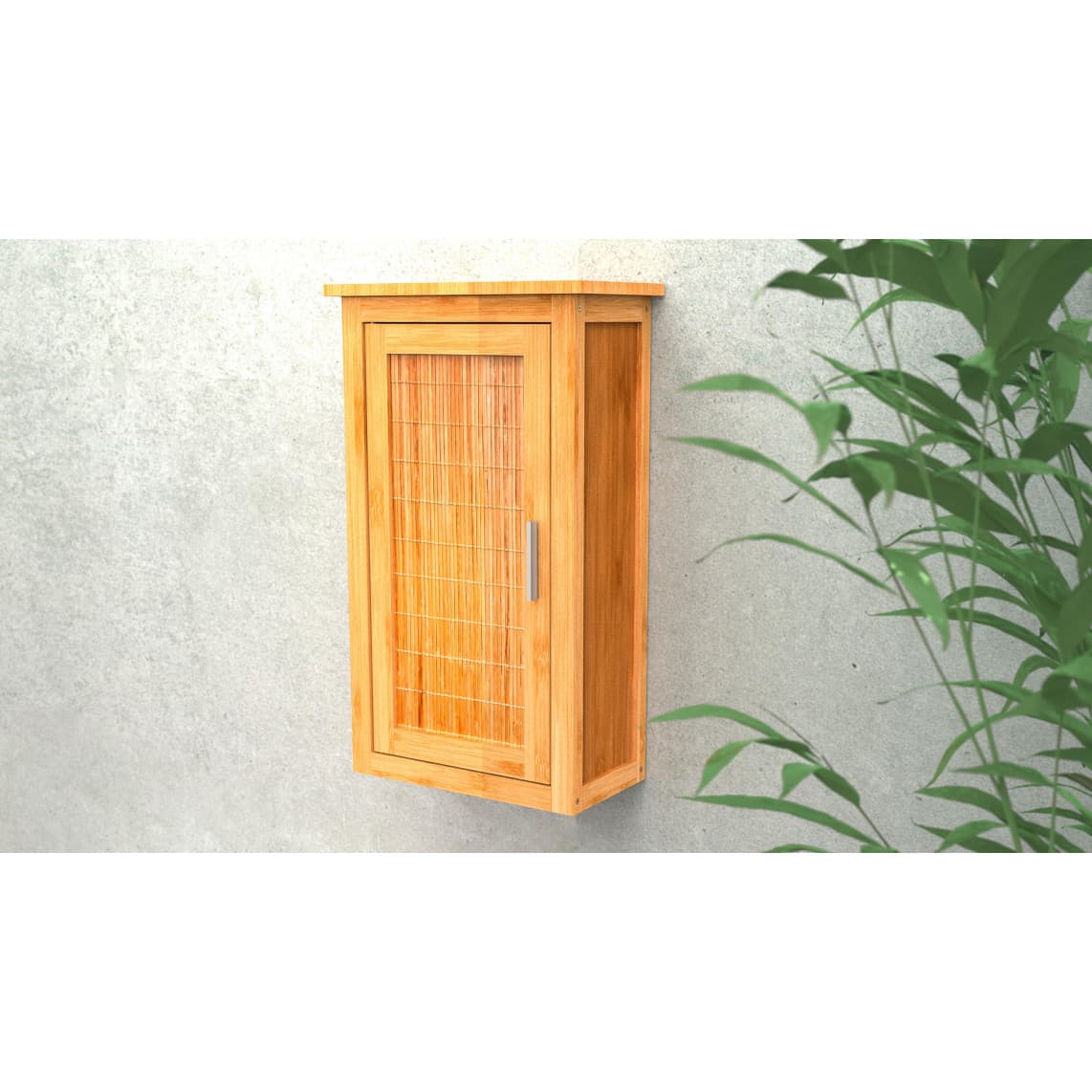 BMBA02-WS Bambou Armoire haute