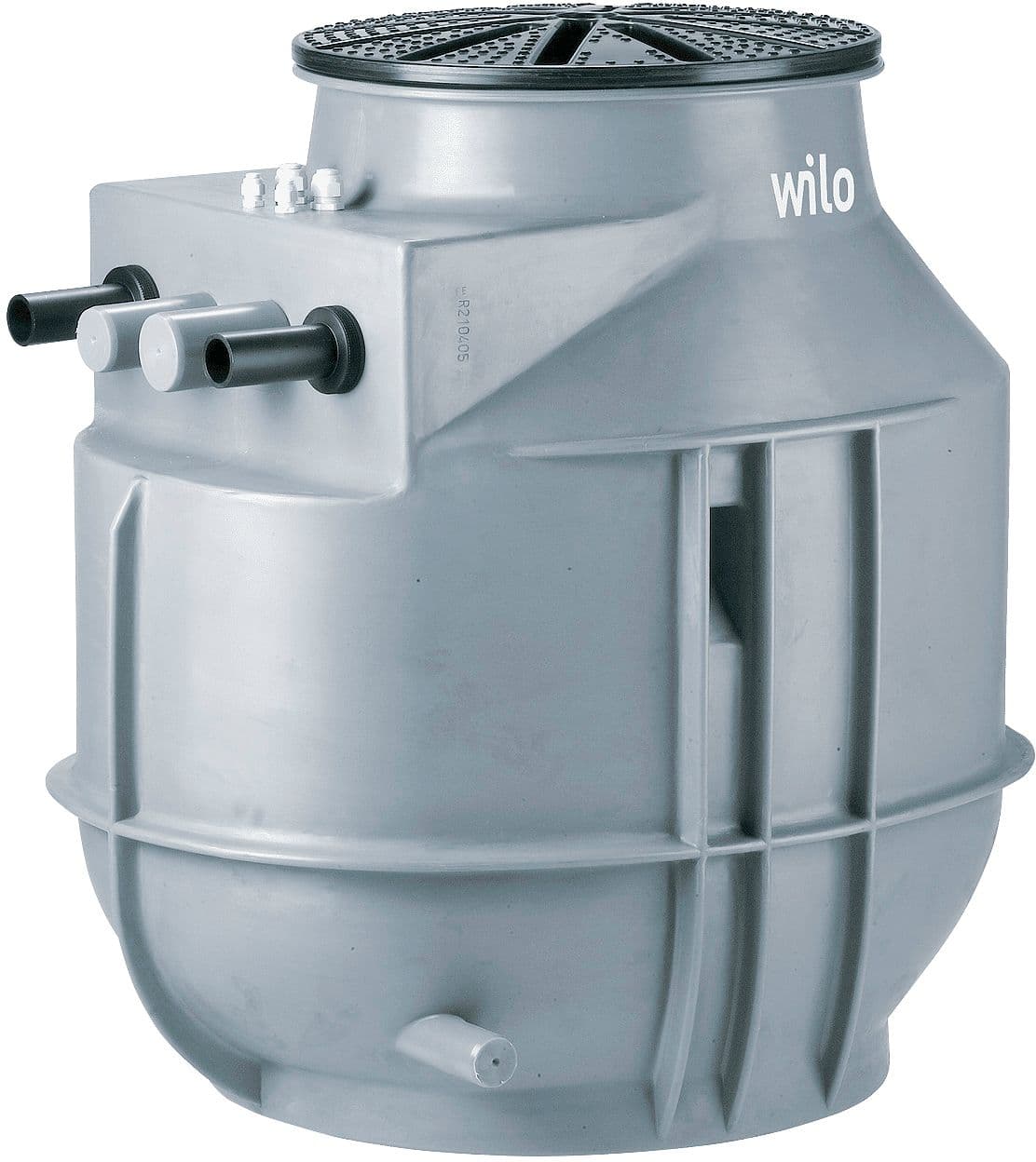 PUIT DE RELEVAGE AVEC 1 POMPE DRAINLIFT WS40E MONO WILO 255L