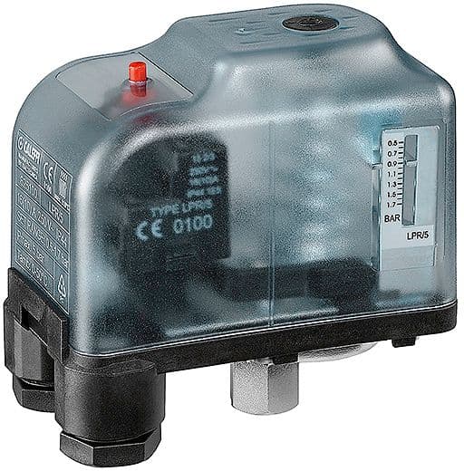 PRESSOSTAT MINIMAL MANUEL 0,5-1,7BAR CALEFFI