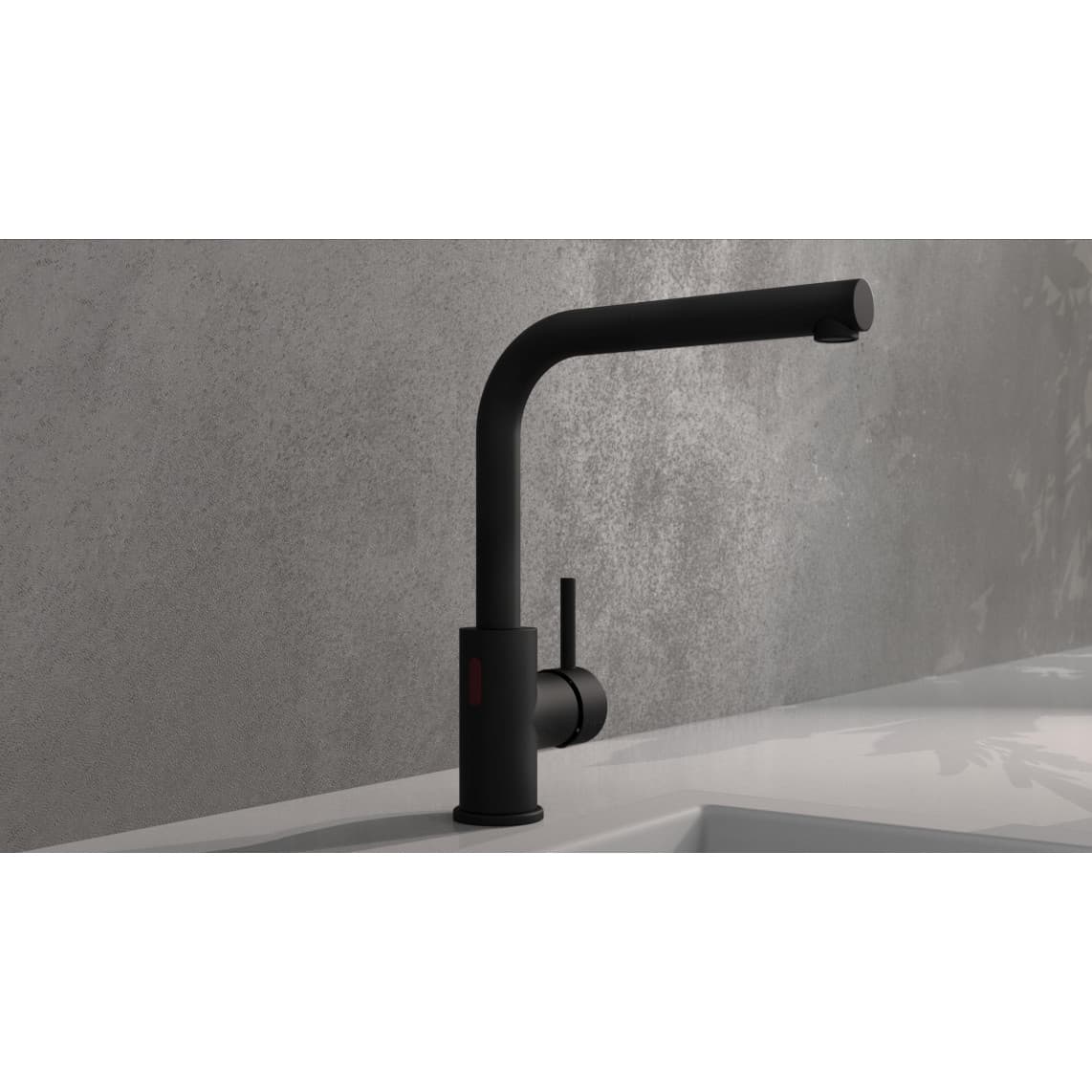 99760 VITAL Sensor sink mixer, black matt, with pull-out spout
