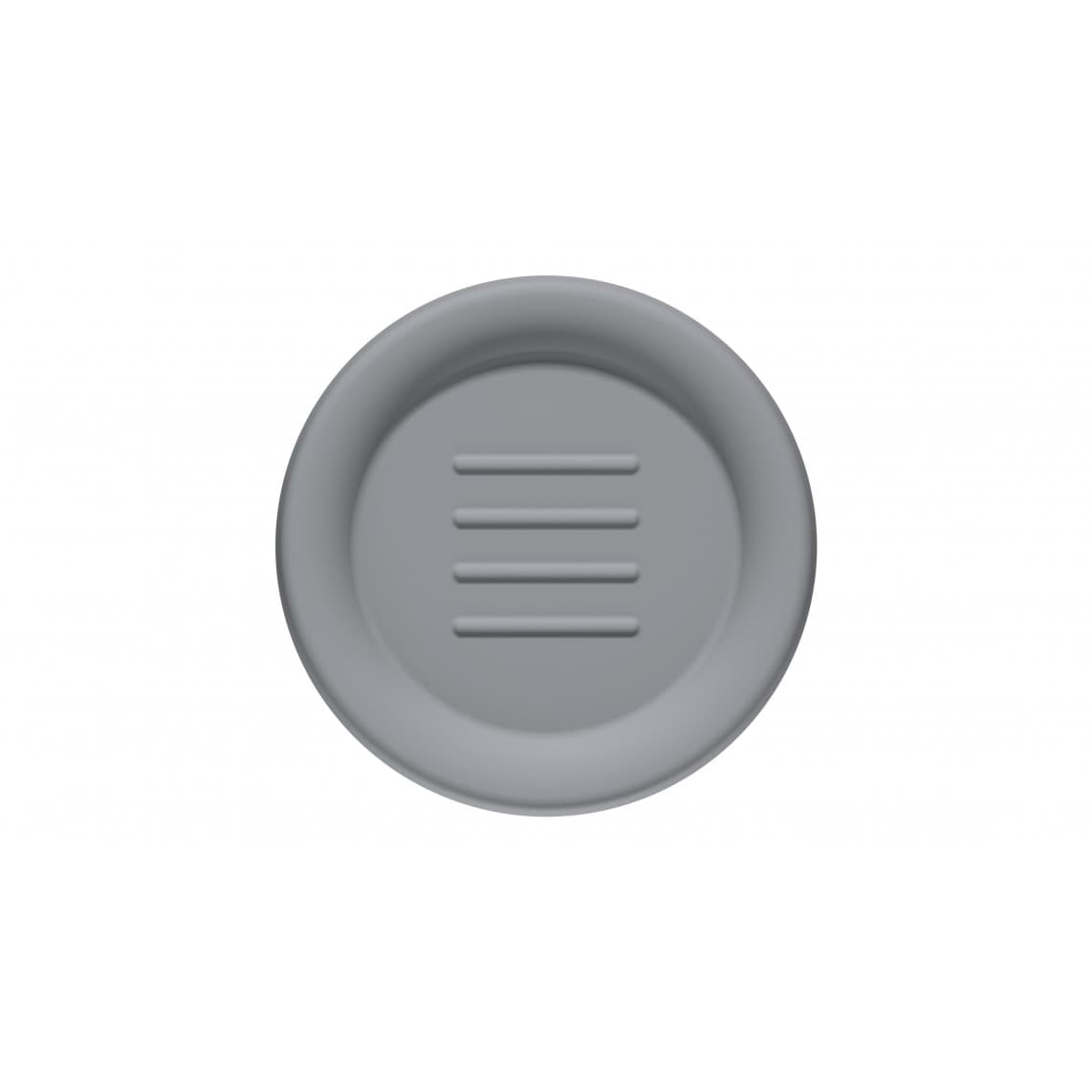BA0622 Porte-savon, Gris clair mat