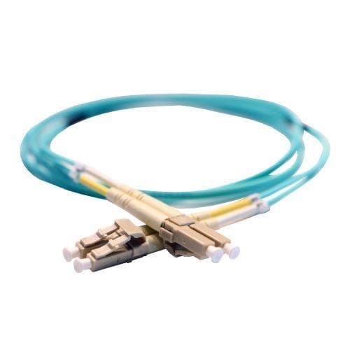 Cordon LC / LC 50 / 125micronm 1m om3 multi modulaires duplex