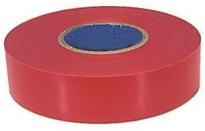 Rubans adhésifs isolants PVC - Rouge - 20m