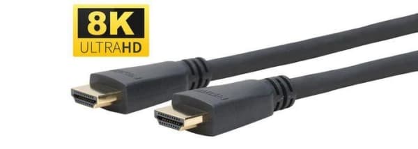 Câble HDMI 2.1 8K 120Hz 48Gb / s 1.5m Noir