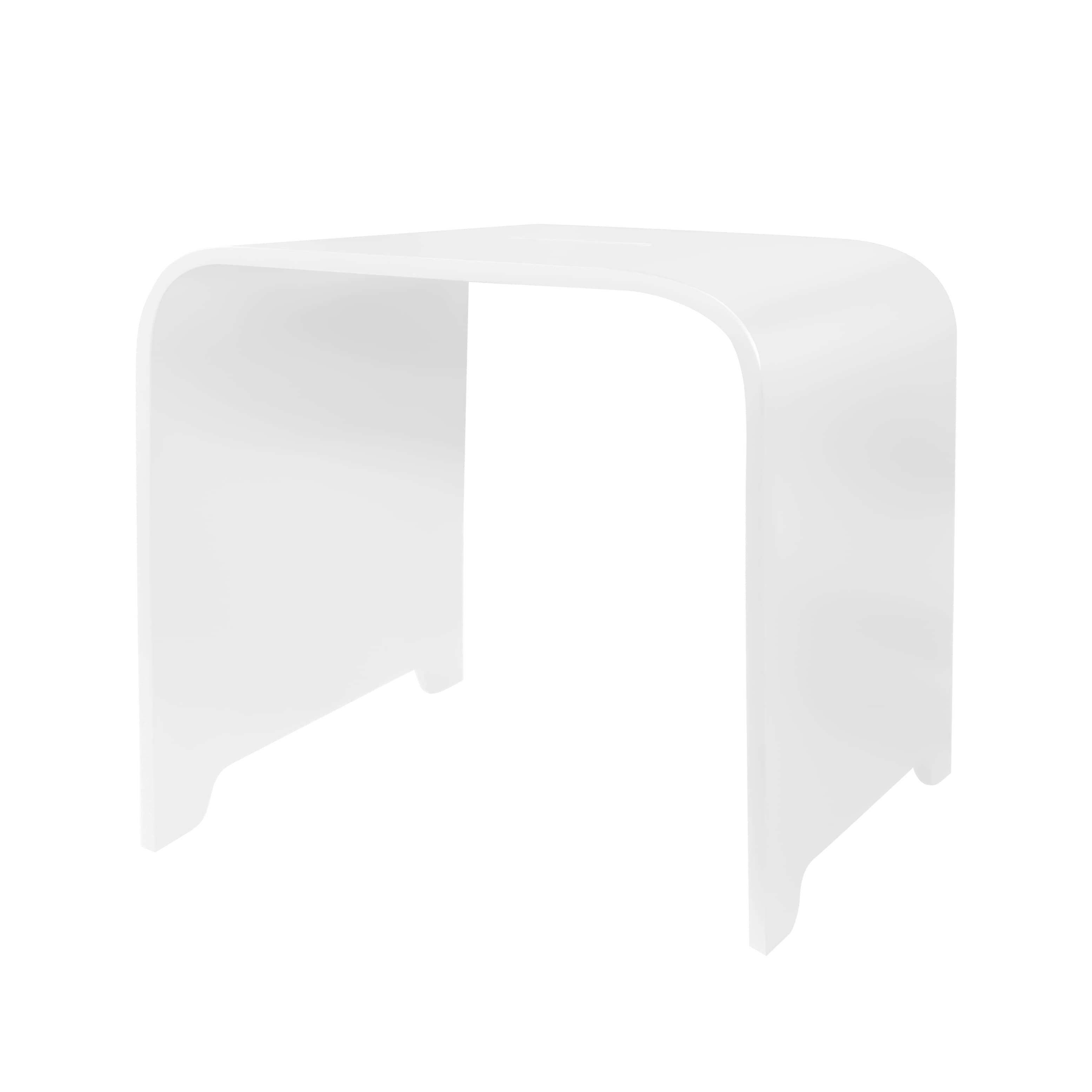 Solid Tabouret (31X38X38CM) - blanc