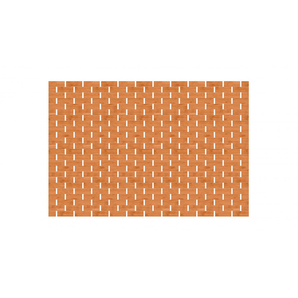 TE-BA02 Bambou tapis de bain, 500 x 700 mm