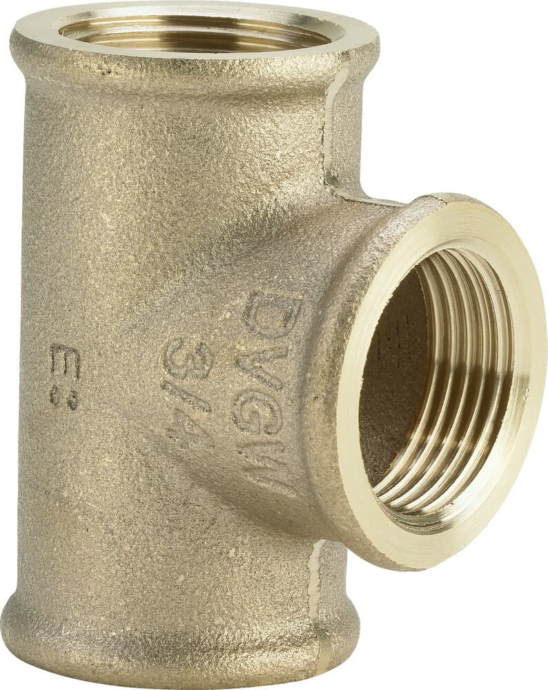 Viega Té réduit bronze 3/4"F x 1/2"F x 3/4"F