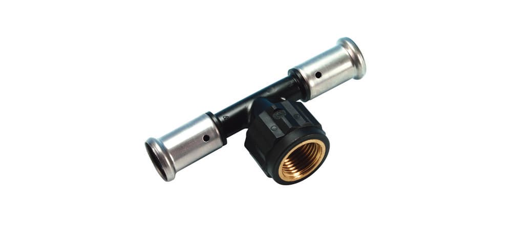Henco PVDF Té 32-4/4F-32