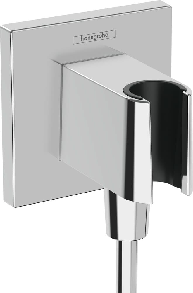 Hansgrohe FixFit Porter Square porteur douche à main chromé