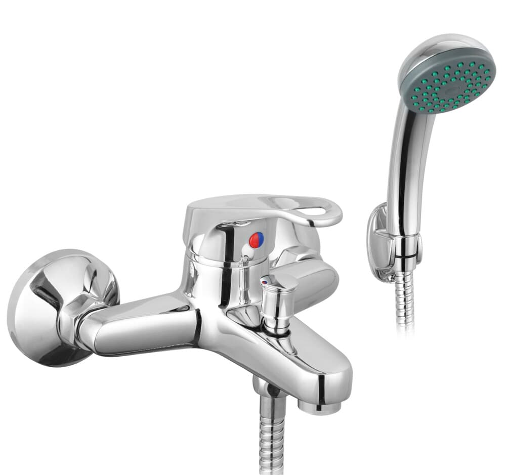 GO Van Marcke Volga mitigeur bain/douche avec garniture de douche chromé