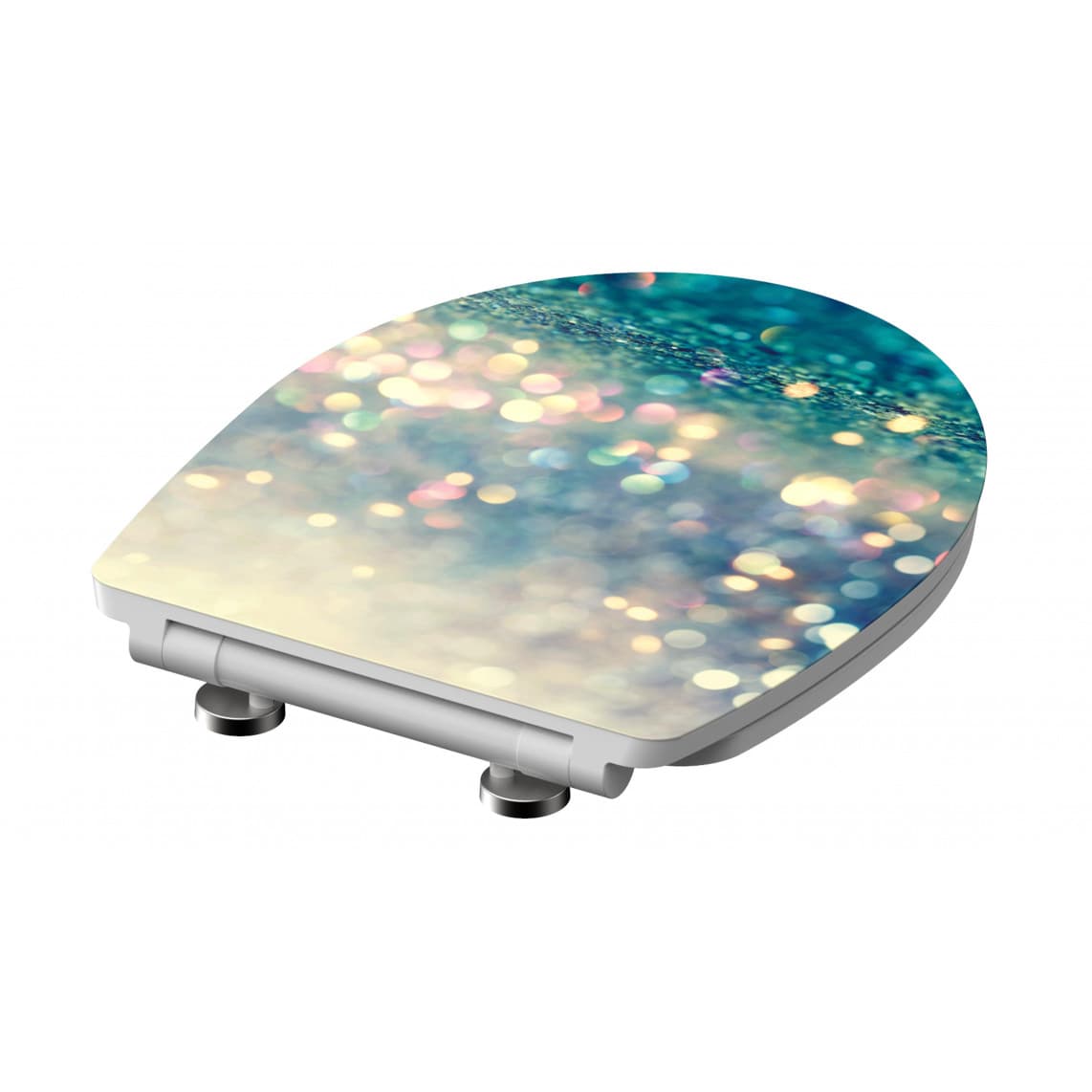 82587 Duroplast HG WC-zitting MAGIC LIGHT, met valrem en afneembaar