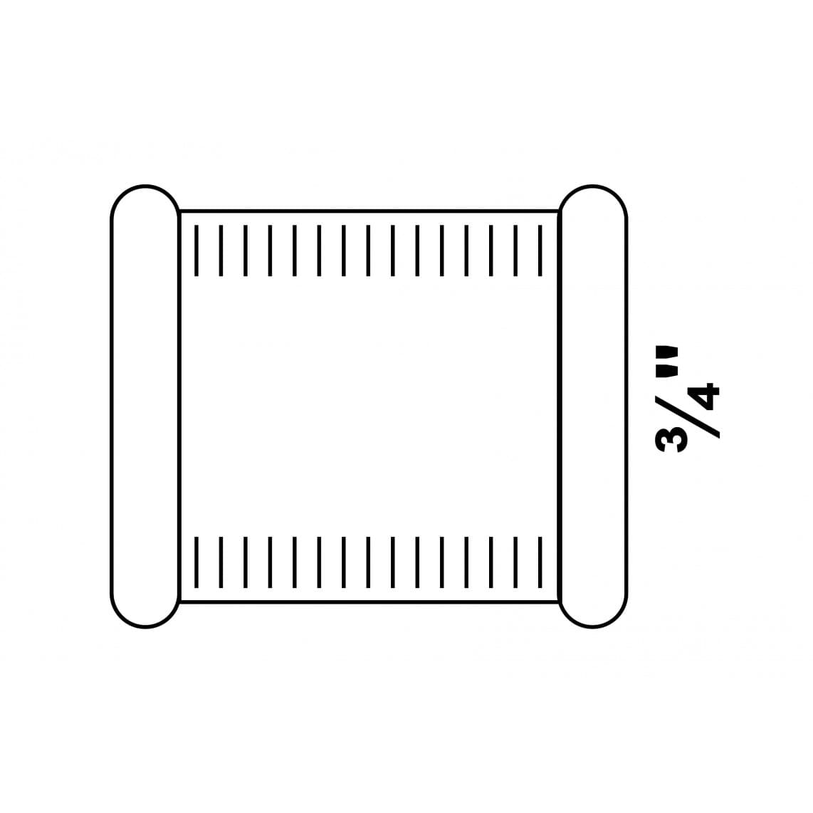 989742055 FM manchon double, galvanisé, 3/4" F, (270)