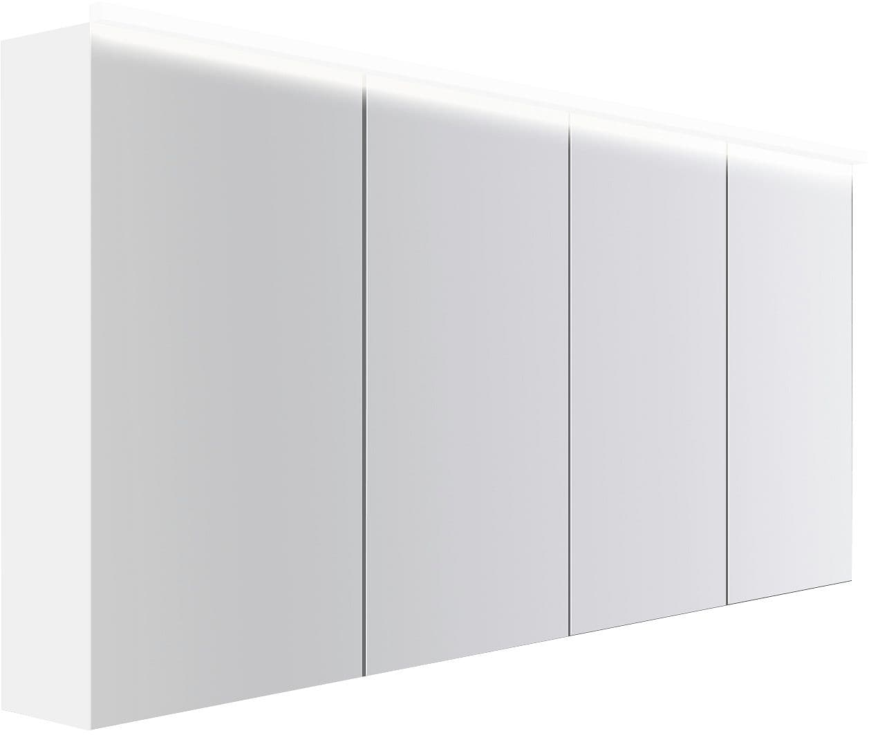 ARMOIRE TOILETTE COFFEE 4 PORTES 1800MM 4250K BLANC MAT