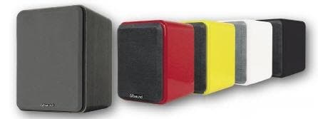 AS150, genius, haut-parleur lounge design 2 voies, 110W, Noir lacqué (