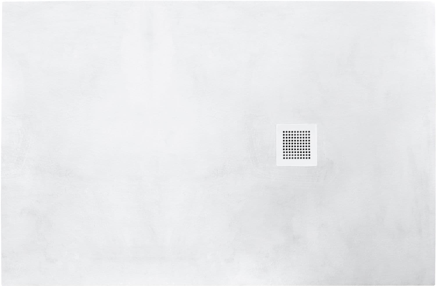 PLAQUE DOUCHE ROCK 90-180-3,5 INCLUSIF GRILLE BLANC