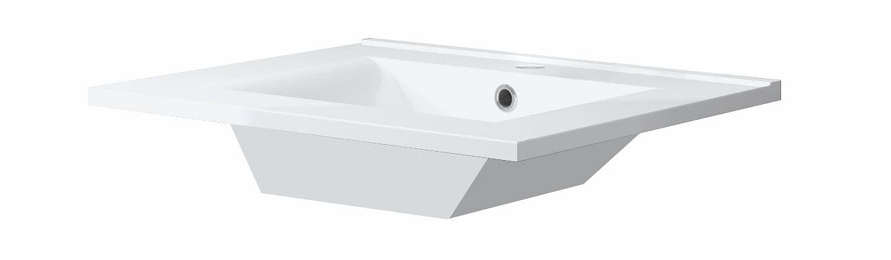 LAVABO FORM 61X46CM PORCELAINE BLANC