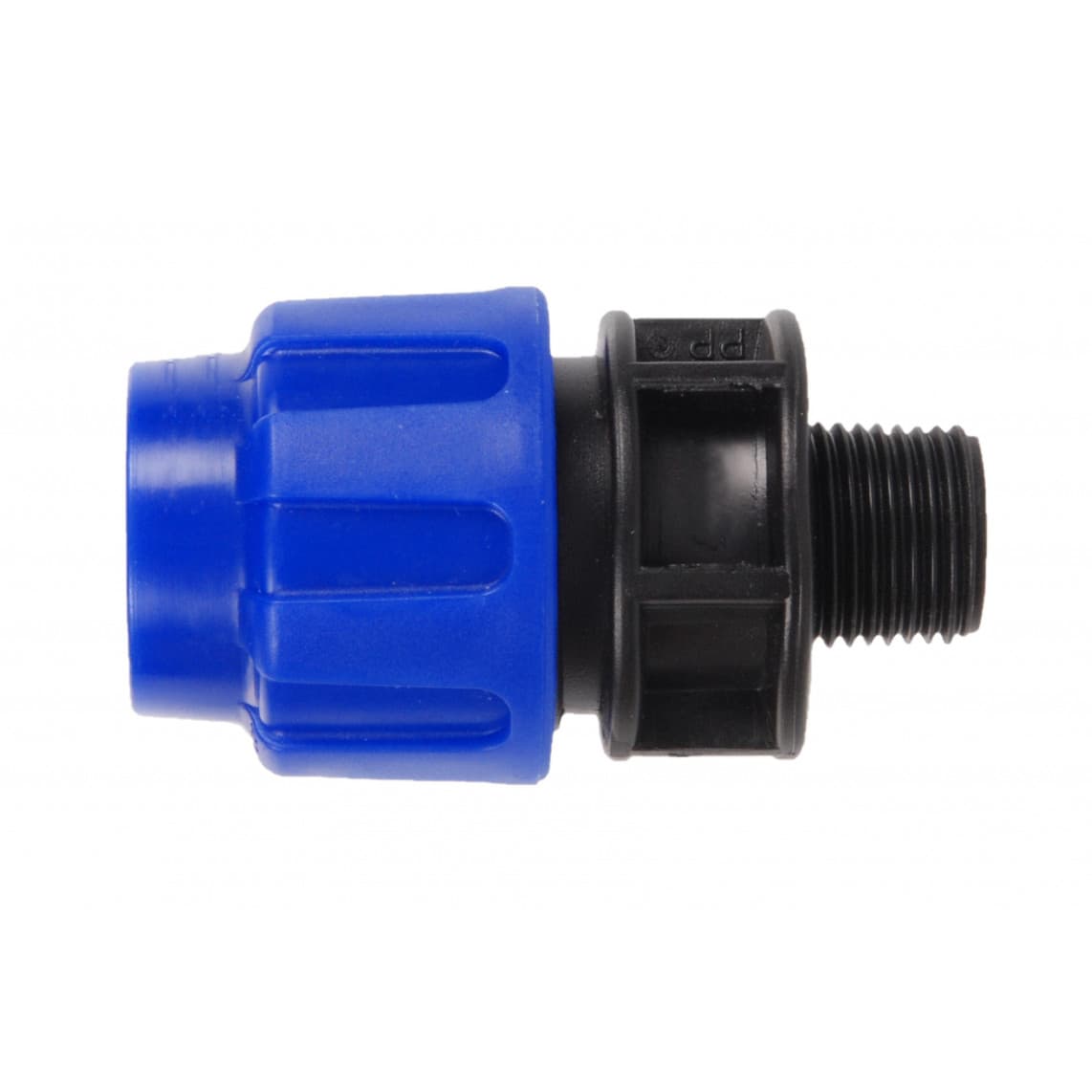 984842317 PP pièce intermédiaire, 32 mm x 1" M, raccord à serrer pour PEHD/socarex
