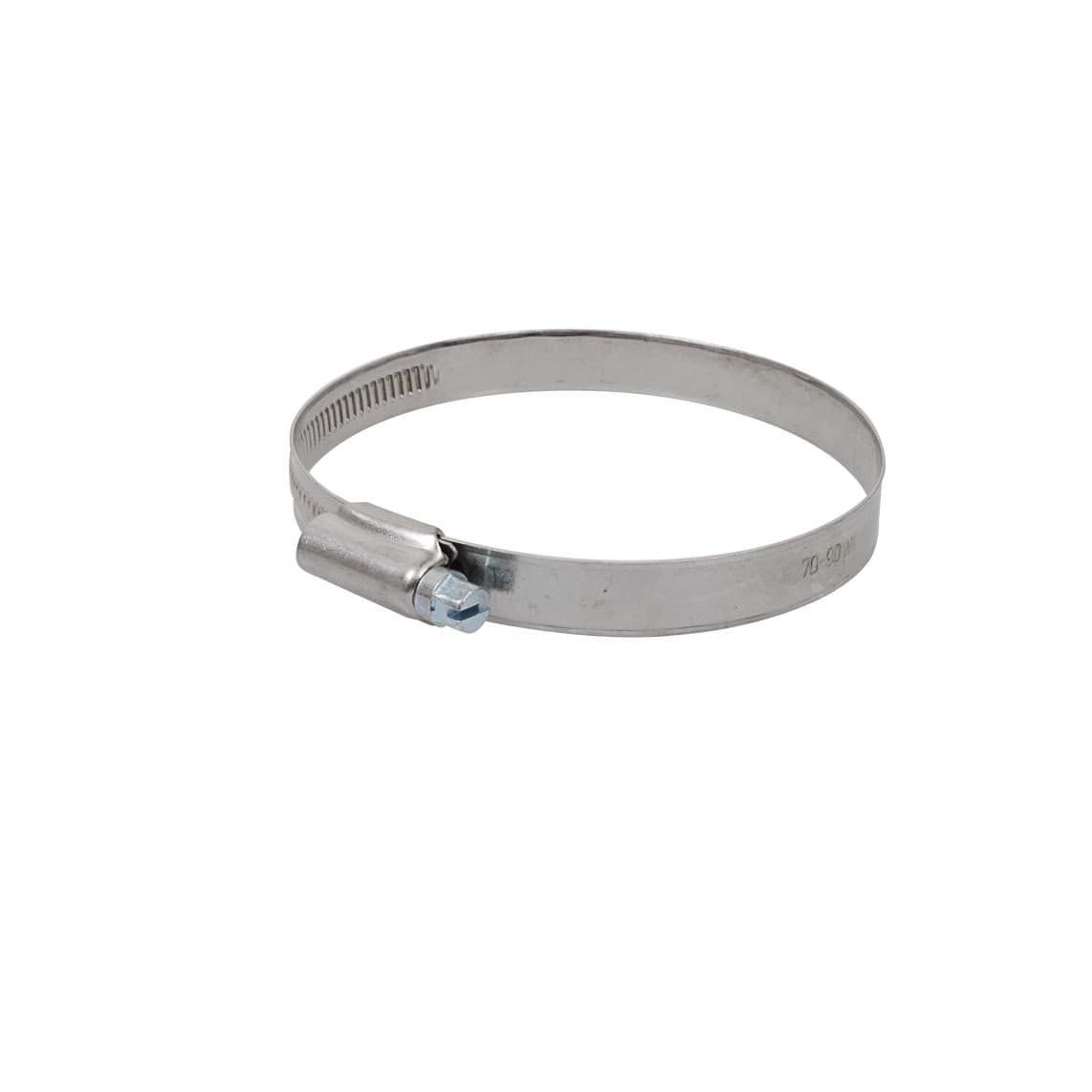 987378255 collier de serrage 12 mm Largeur de bande, acier inoxydable, 70 - 90 mm