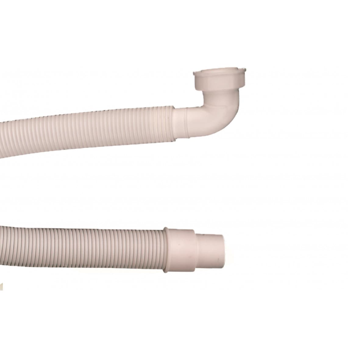 98836410 KS flexible d'extension, blanc, 1 1/2" F x 1000 x 40/50 mm, avec 90° arc