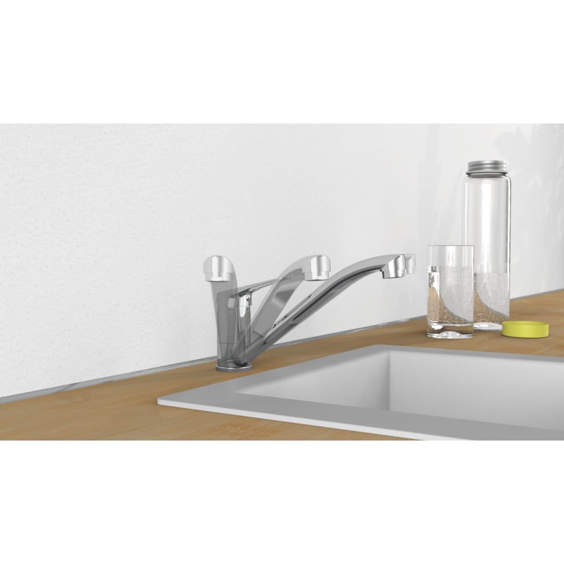 NI182SCR SPEED Keukenkraan, chroom