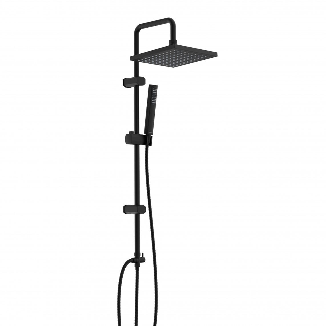 60096 TOKYO Set de douche de tête, noir mat