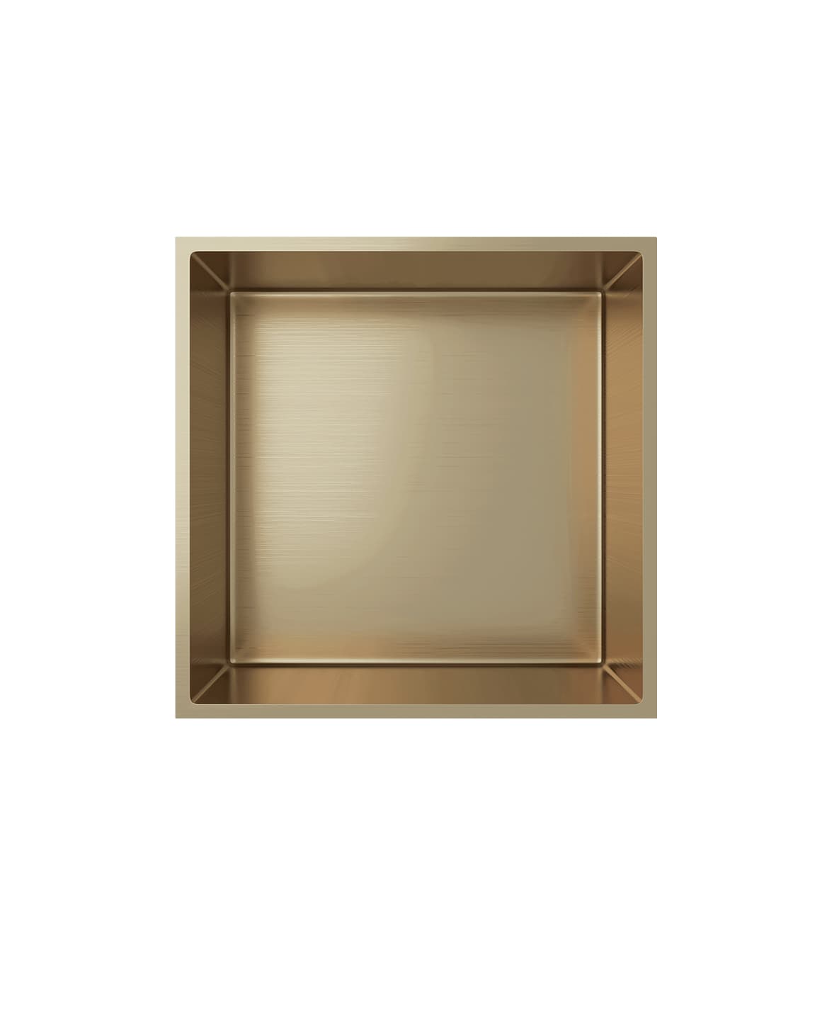 ALONI Recessed Niche (300X300X100MM) - Brushed Or