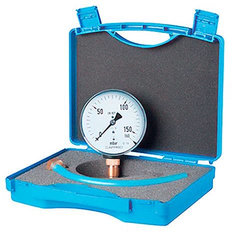 JAUGE GAZ ANALOGUE EN COFFRET 0/160MBAR