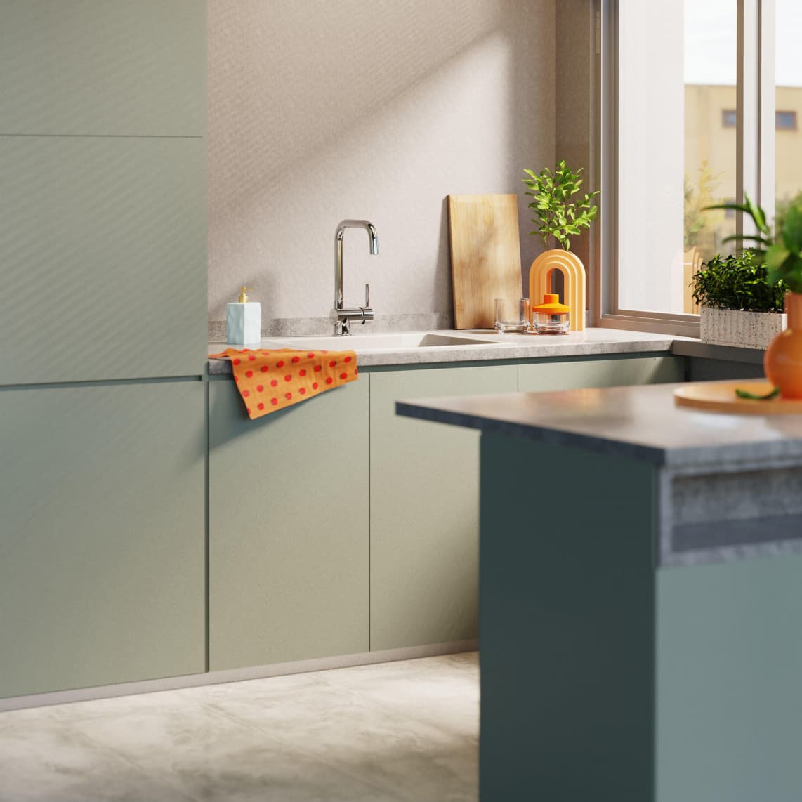 NI182GACR FUTURA Keukenkraan, chroom