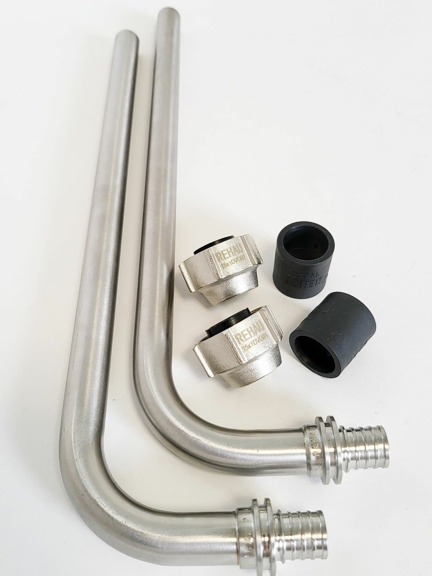 COUDE DE RACC.RADIATEUR 16 L250MM REHAU