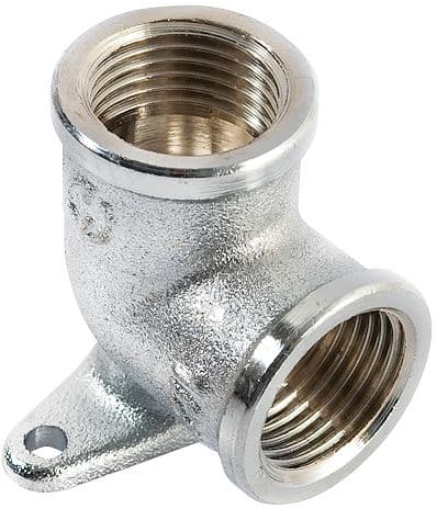 CULASSE FILETE LAITON 1/2"F-1/2"F CHROME