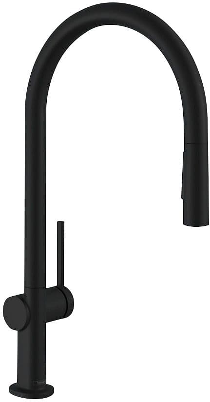 MITIGEUR CUISINE TALIS M54 210 AVEC DOUCHETTE 2JET +SBOX NOIR MAT