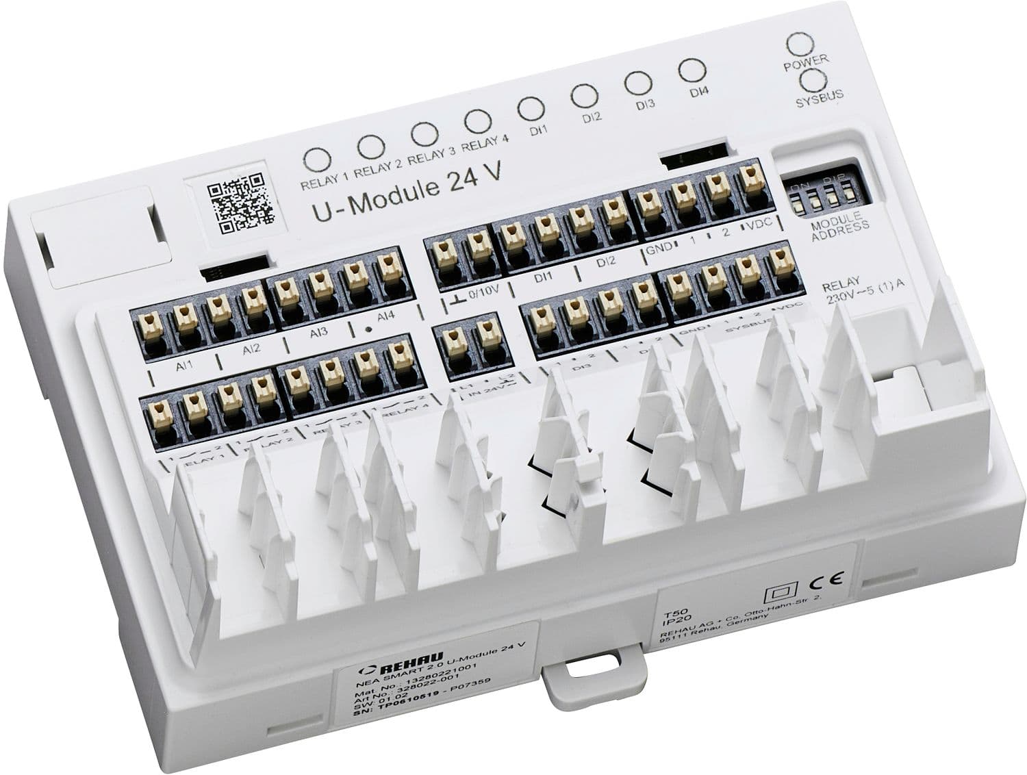 U-MODULE 24V EXT.RELAIS NEA SMART2.0 REH