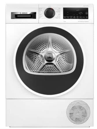 Sèche-linge serie 6 pose-libre classe C, 9,0kg, Self Cleaning condenser, reverse, set d'évacuation d