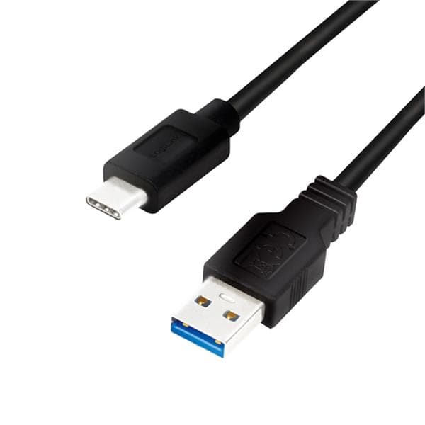 USB - câble 1m 3.2 Gen 1 (3.1 Gen 1) mâle USB A vers mâle USB C Noir